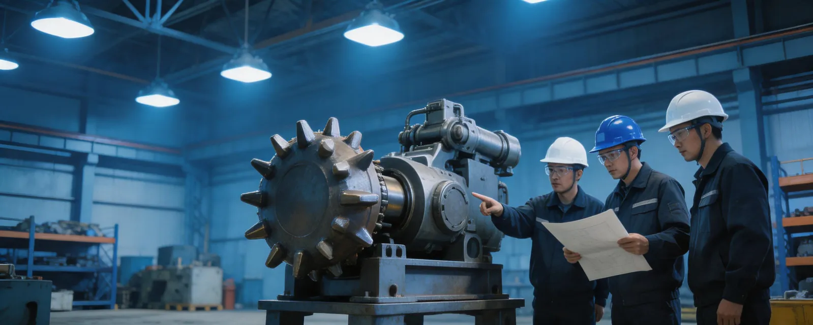 Mining equipment assembly and service planning