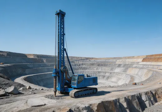 Copper mine drilling program